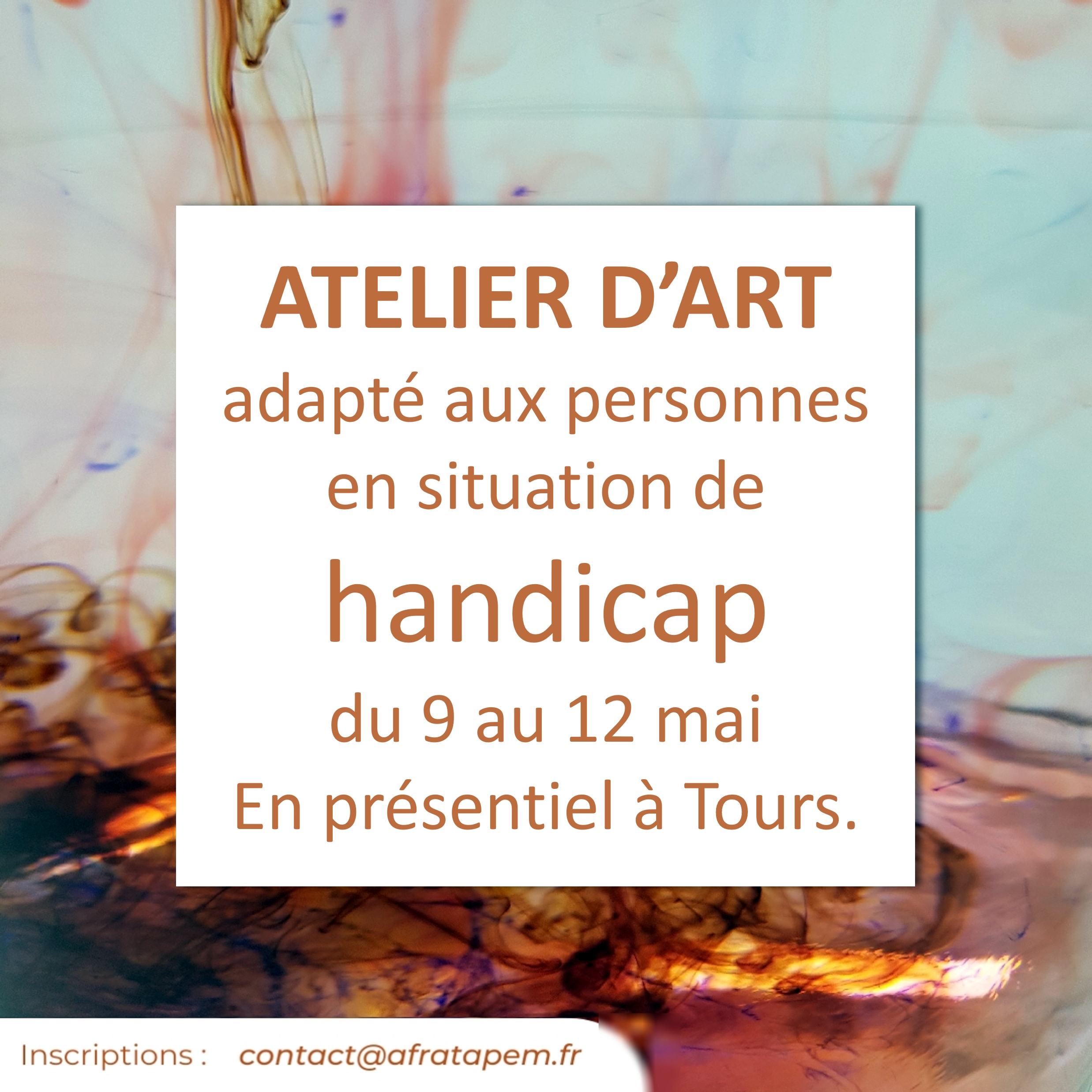 Afratapem Atelier Dart Adapté Aux Personnes En Situation De Handicap